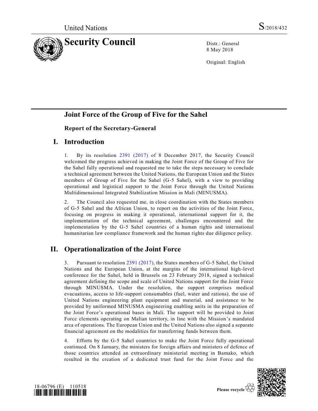 Report of the Secretary-General