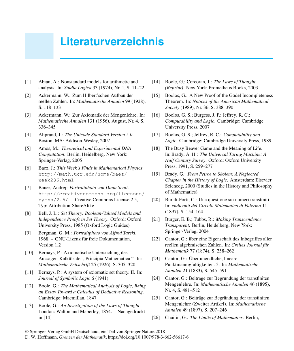 Literaturverzeichnis