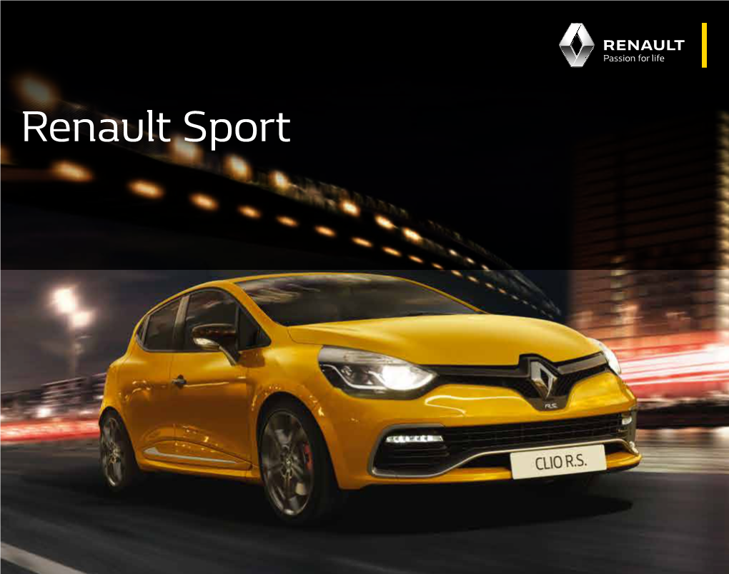 Clio Renault Sport Nav P