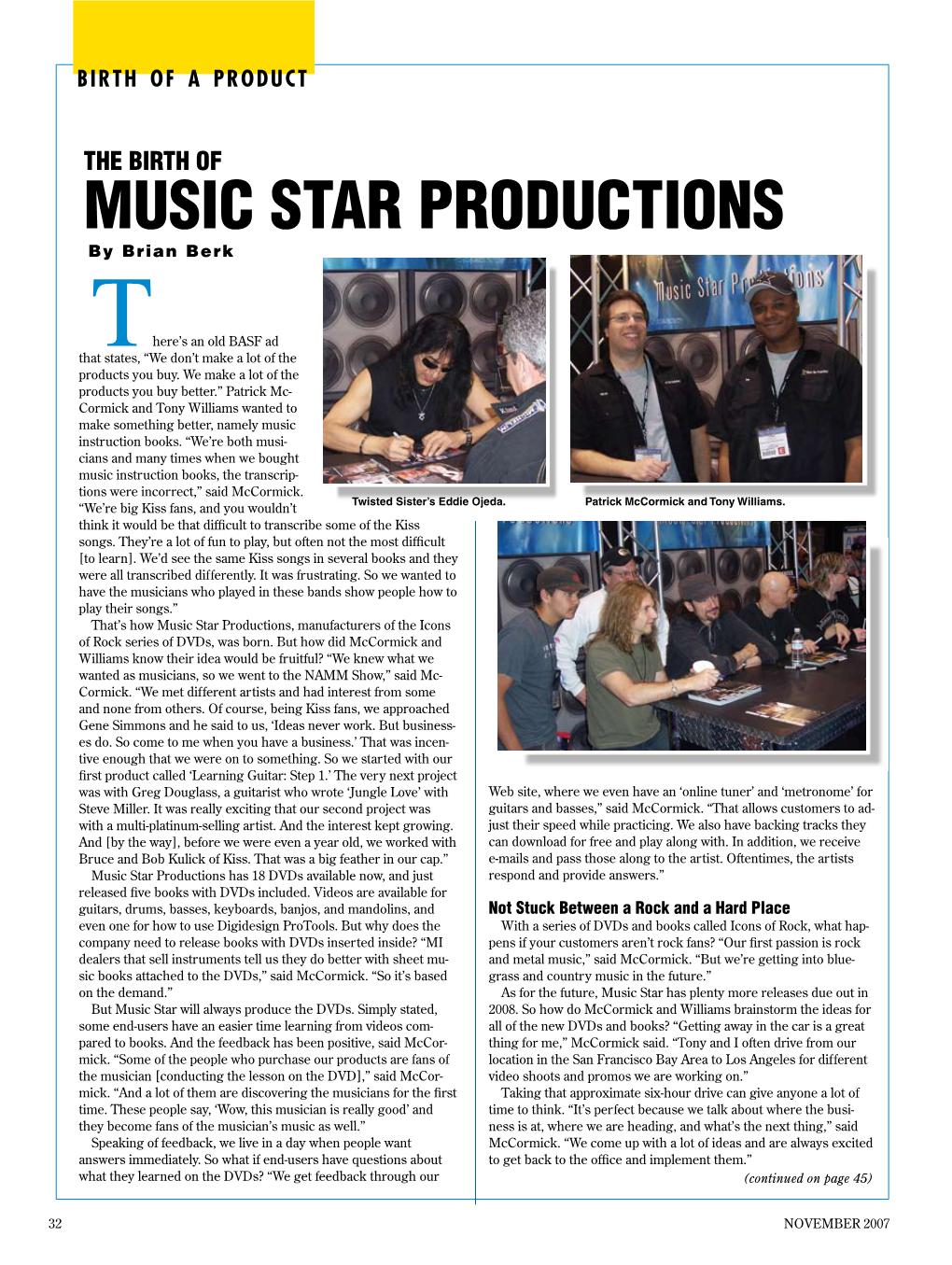 Music Star Productions by Brian Berk