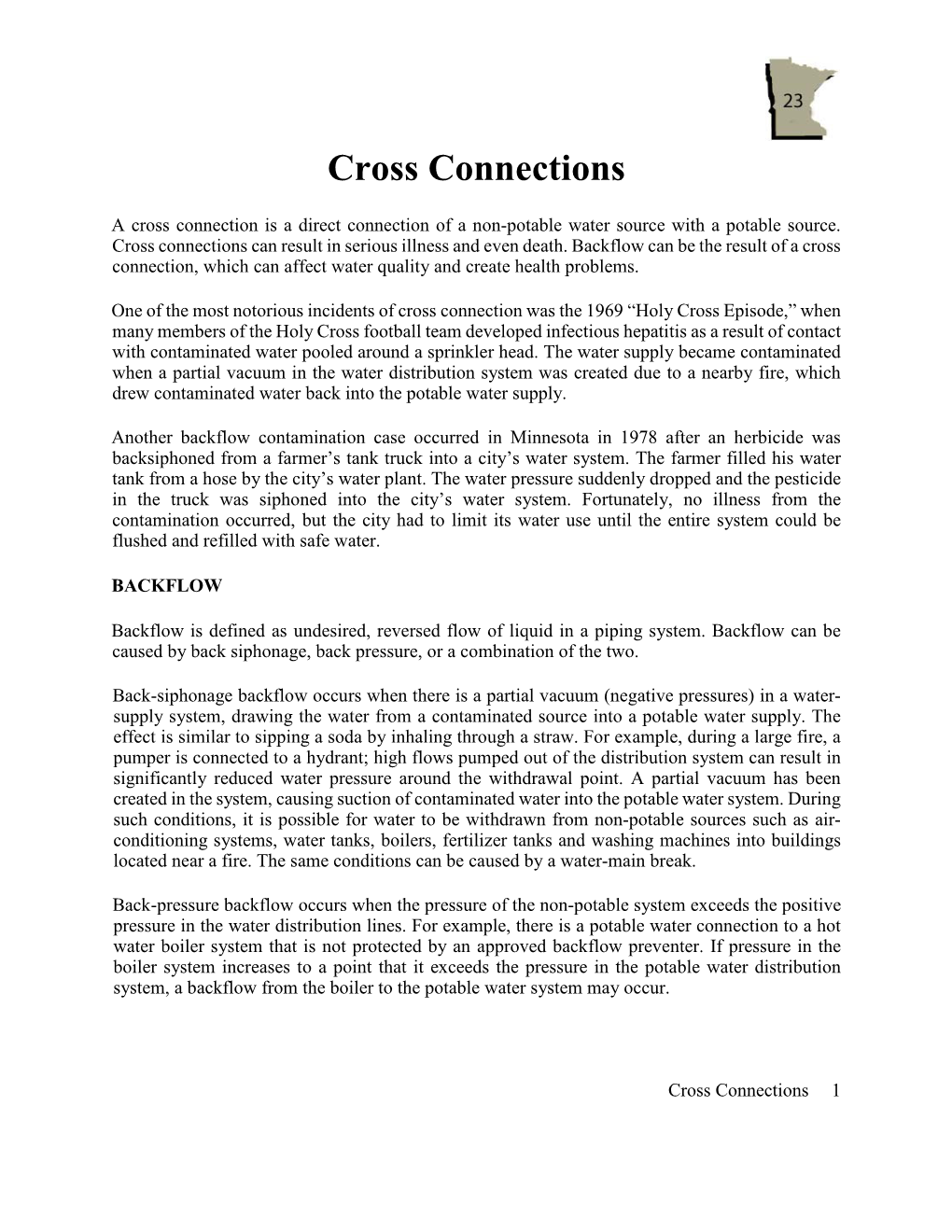 Cross Connections