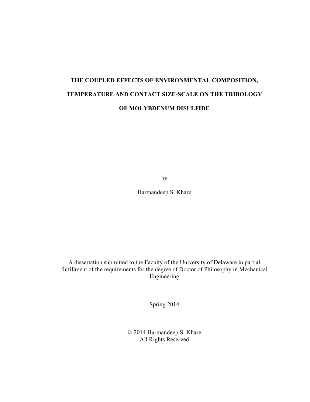 The Coupled Effects of Environmental Composition