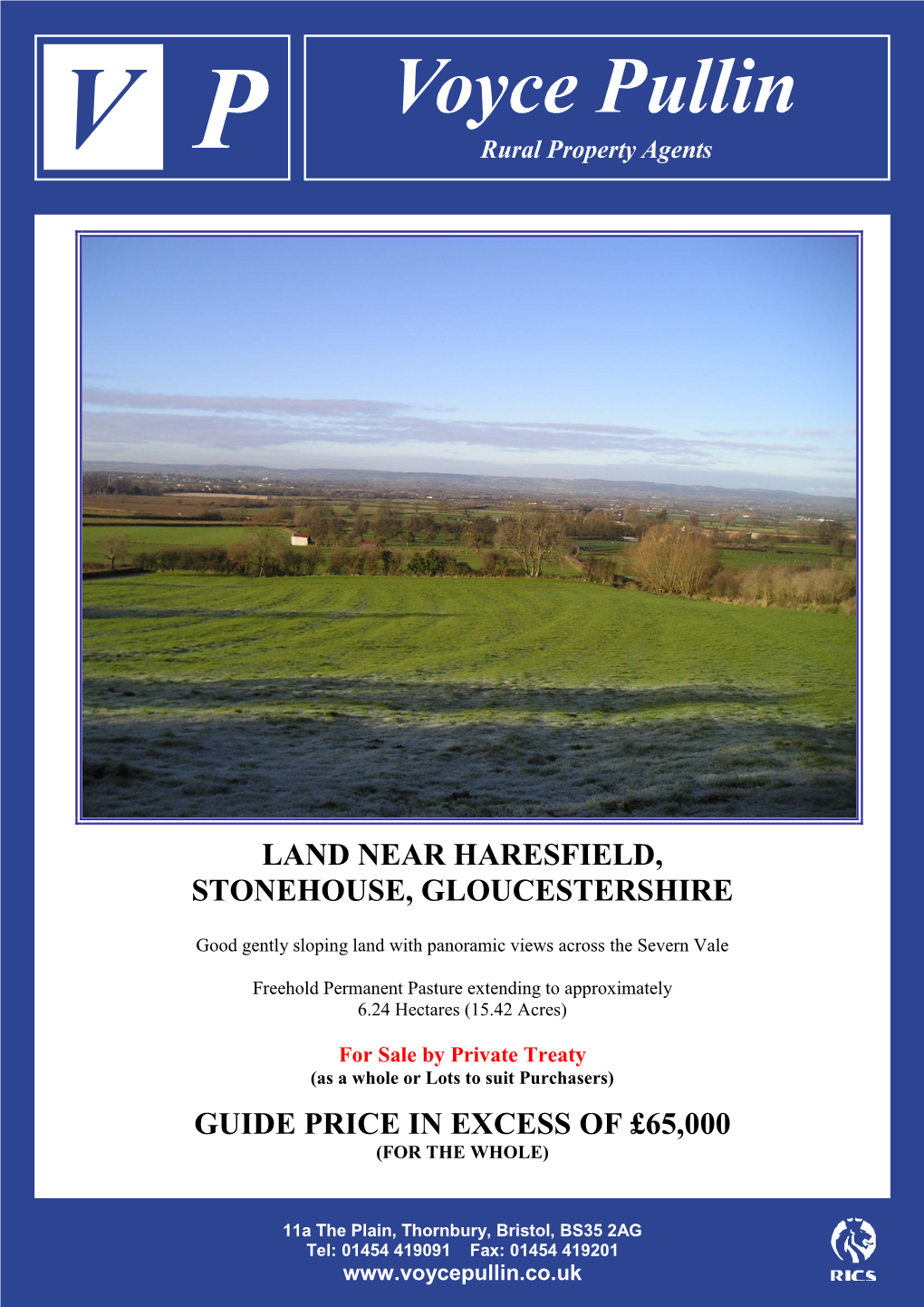 Land Near Haresfield, Stonehouse, Gloucestershire Guide Price in Excess of £65,000