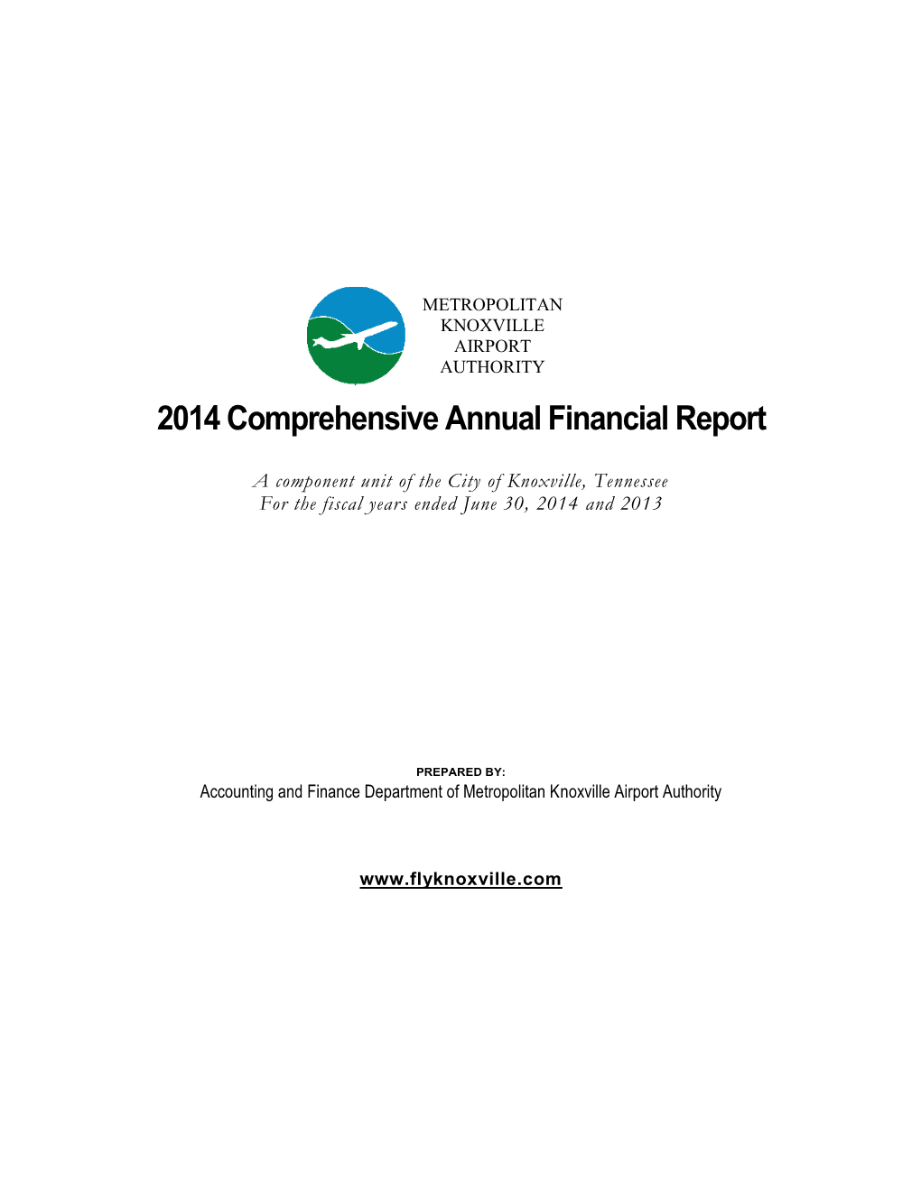 2014 Comprehensive Annual Financial Report