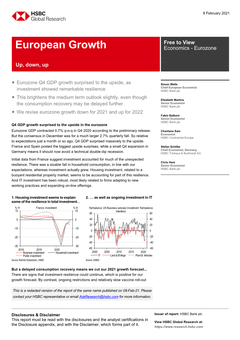 European Growth Economics - Eurozone