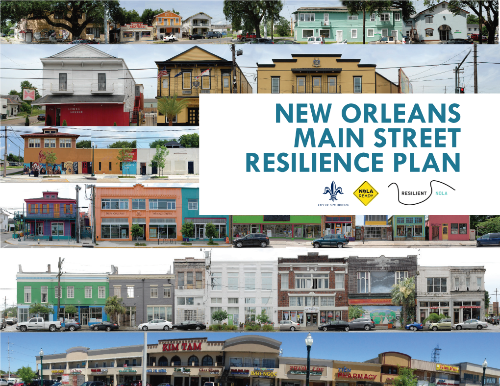 Main Street Resilience Plan