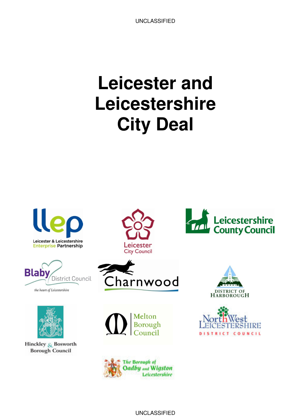 Leicester and Leicestershire City Deal