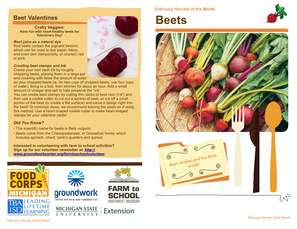 Beet Valentines