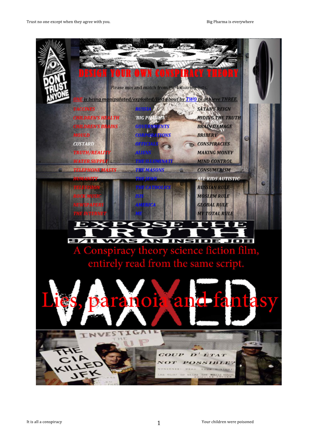 VAXXED – a Conspiracy Theory Science Fiction Film