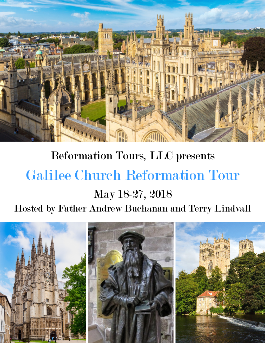 Galilee Church Reformation Tour