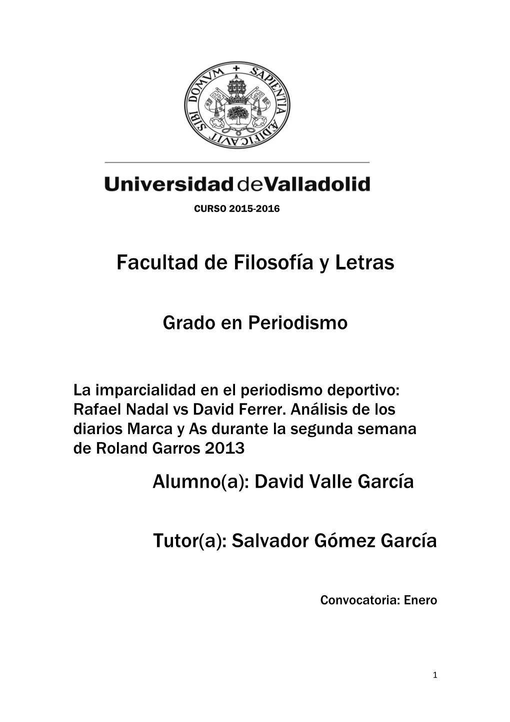 Facultad De Filosofía Y Letras