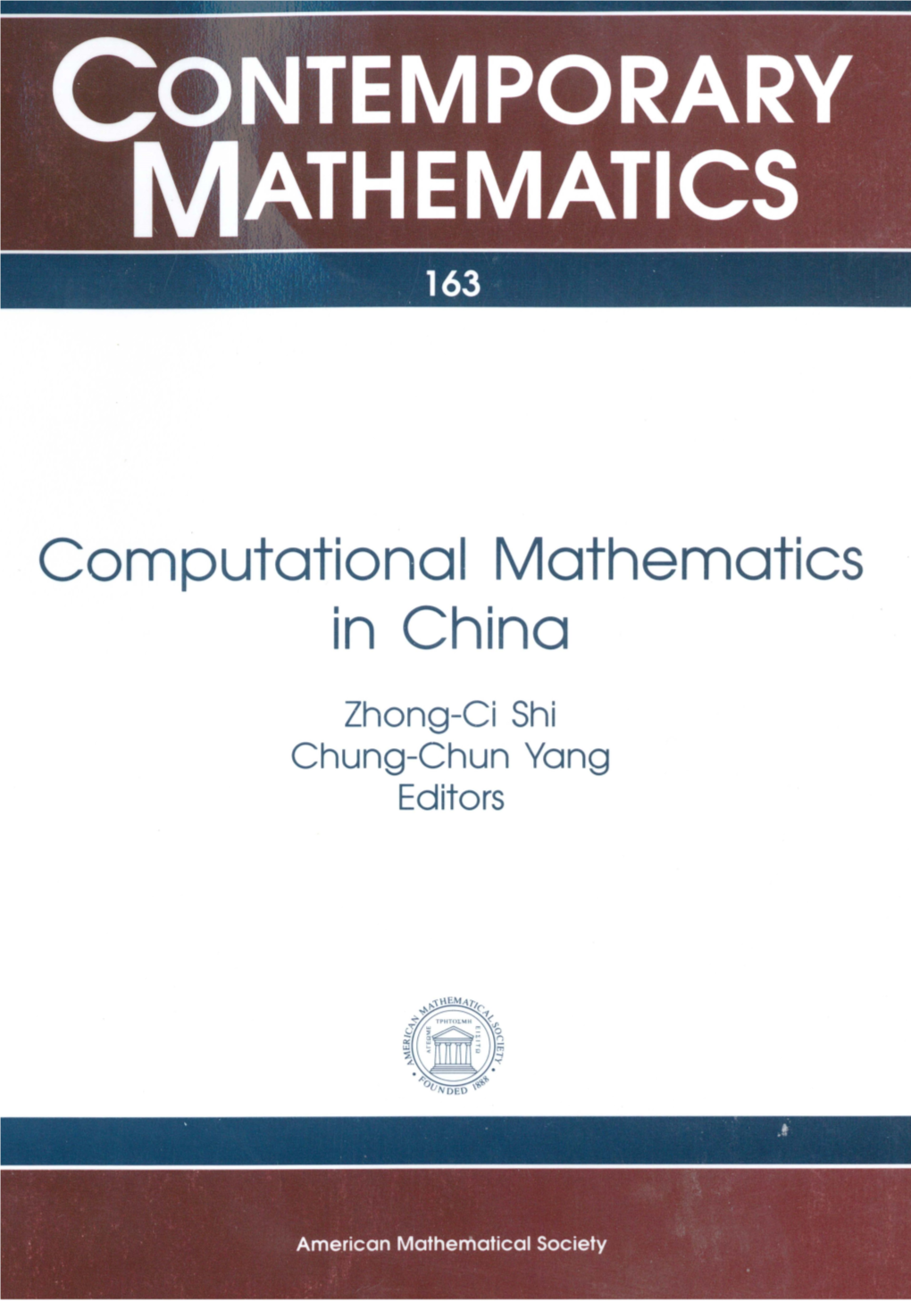 Contemporary MATHEMATICS 163