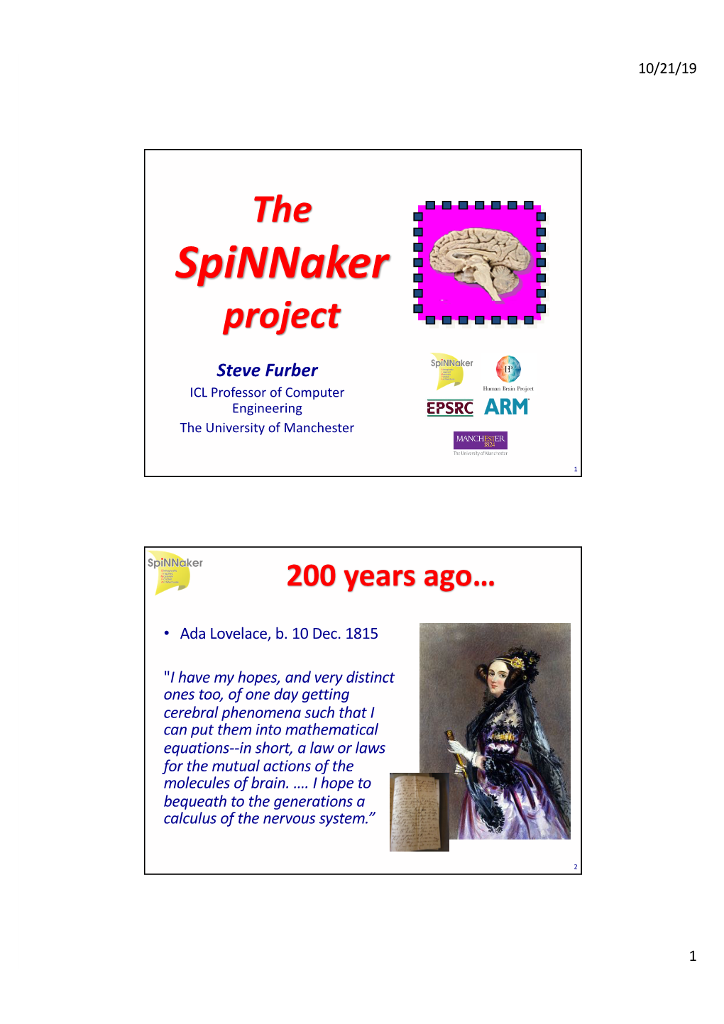 Spinnaker Project