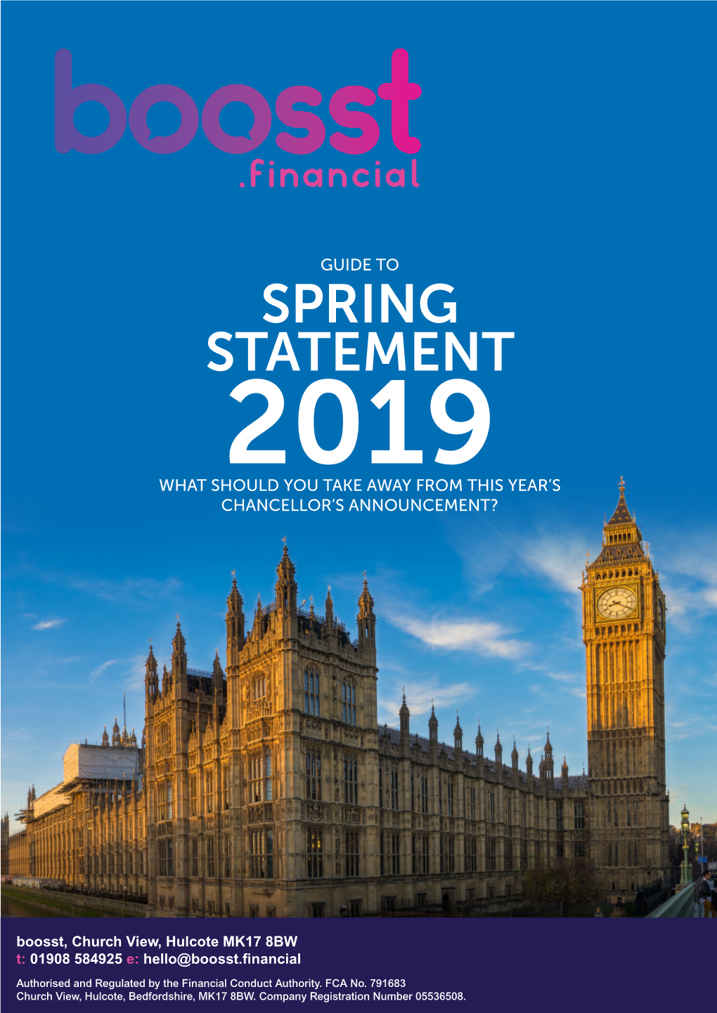 Spring Statement 2019 What Should You Take Away from This Year’S Chancellor’S Announcement?