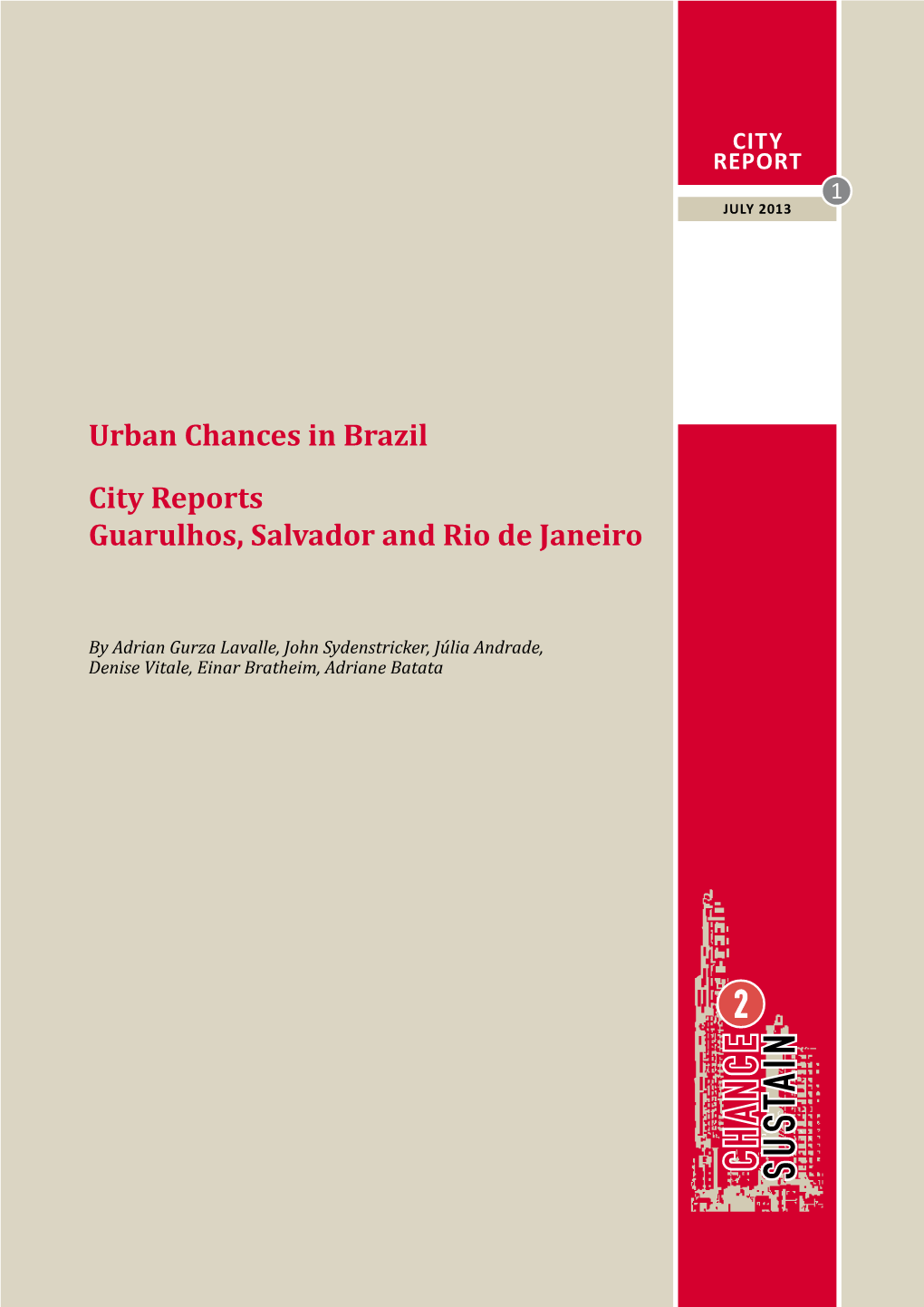 Urban Chances in Brazil