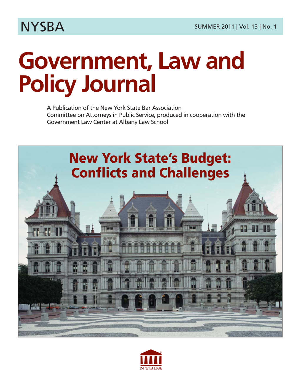 Government, Law and Policy Journal