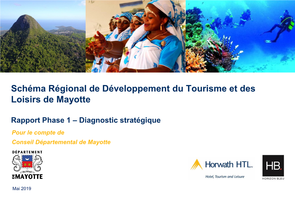 Schéma Régional De Développement Du Tourisme Et Des Loisirs De Mayotte
