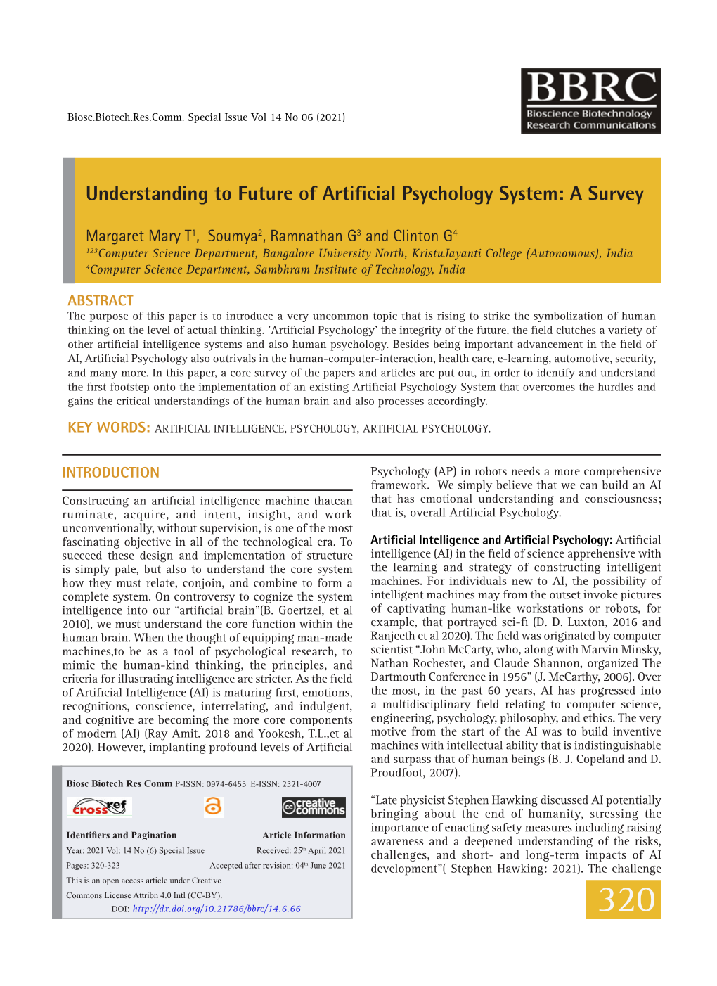 Understanding to Future of Artificial Psychology System: a Survey