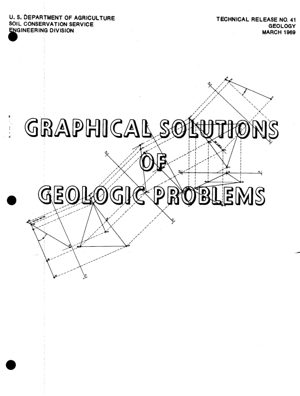 U. S. Department of Agriculture Technical Release No