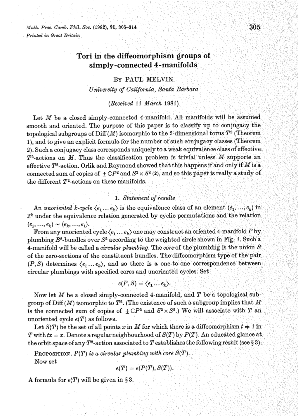 Tori in the Diffeomorphism Groups of Simply-Connected 4-Nianifolds