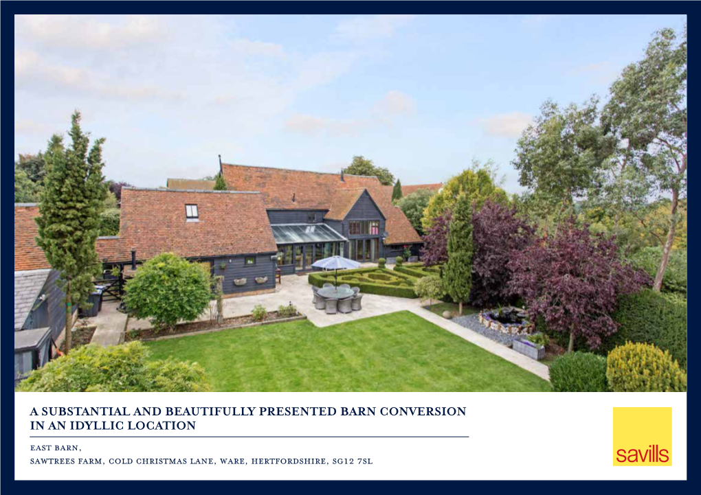 A Substantial and Beautifully Presented Barn Conversion in An