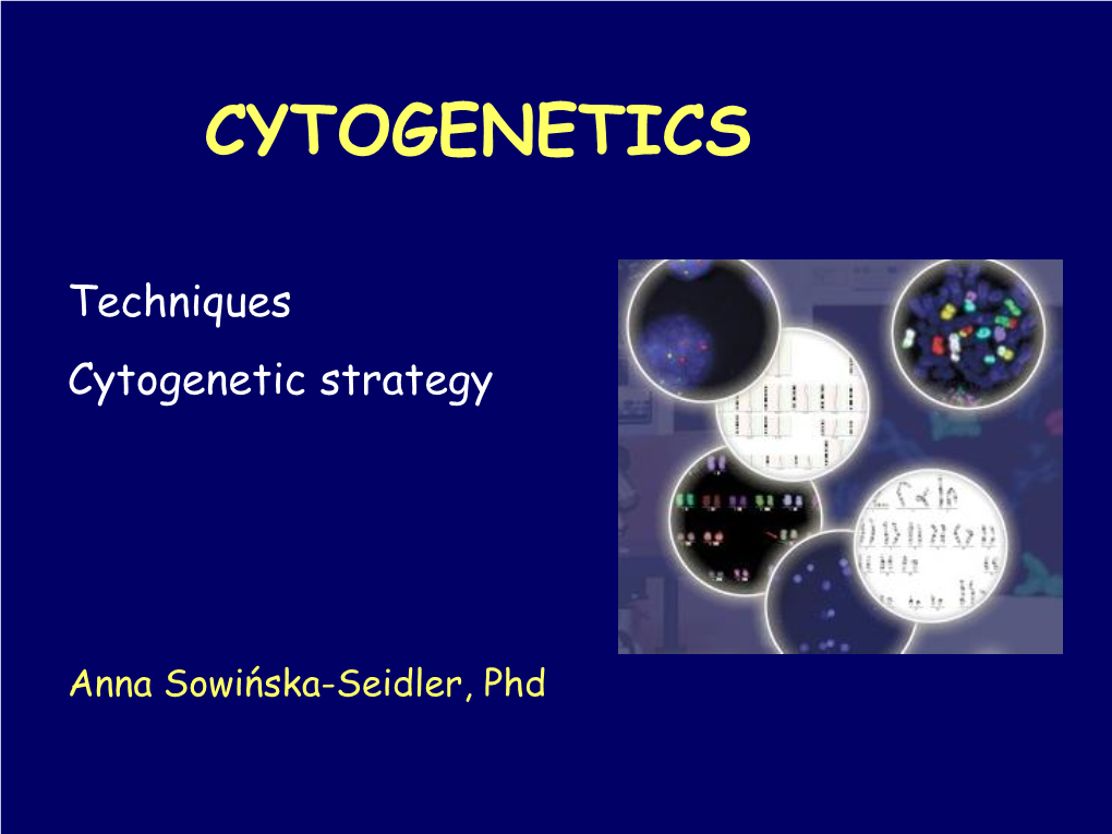 Cytogenetics