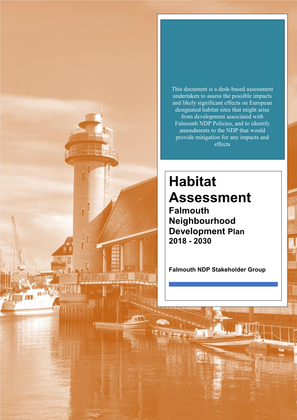 Habitat Assessment Falmouth Neighbourhood