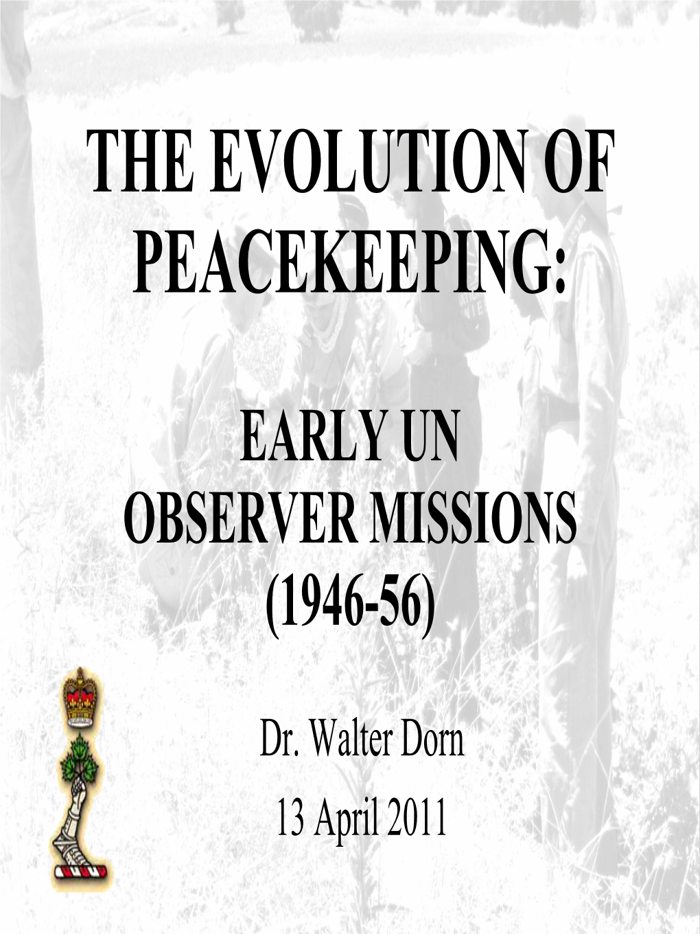 Early Observer Missions