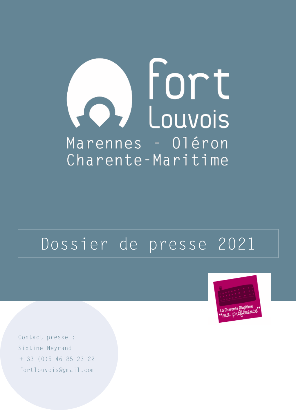 Dossier De Presse 2021