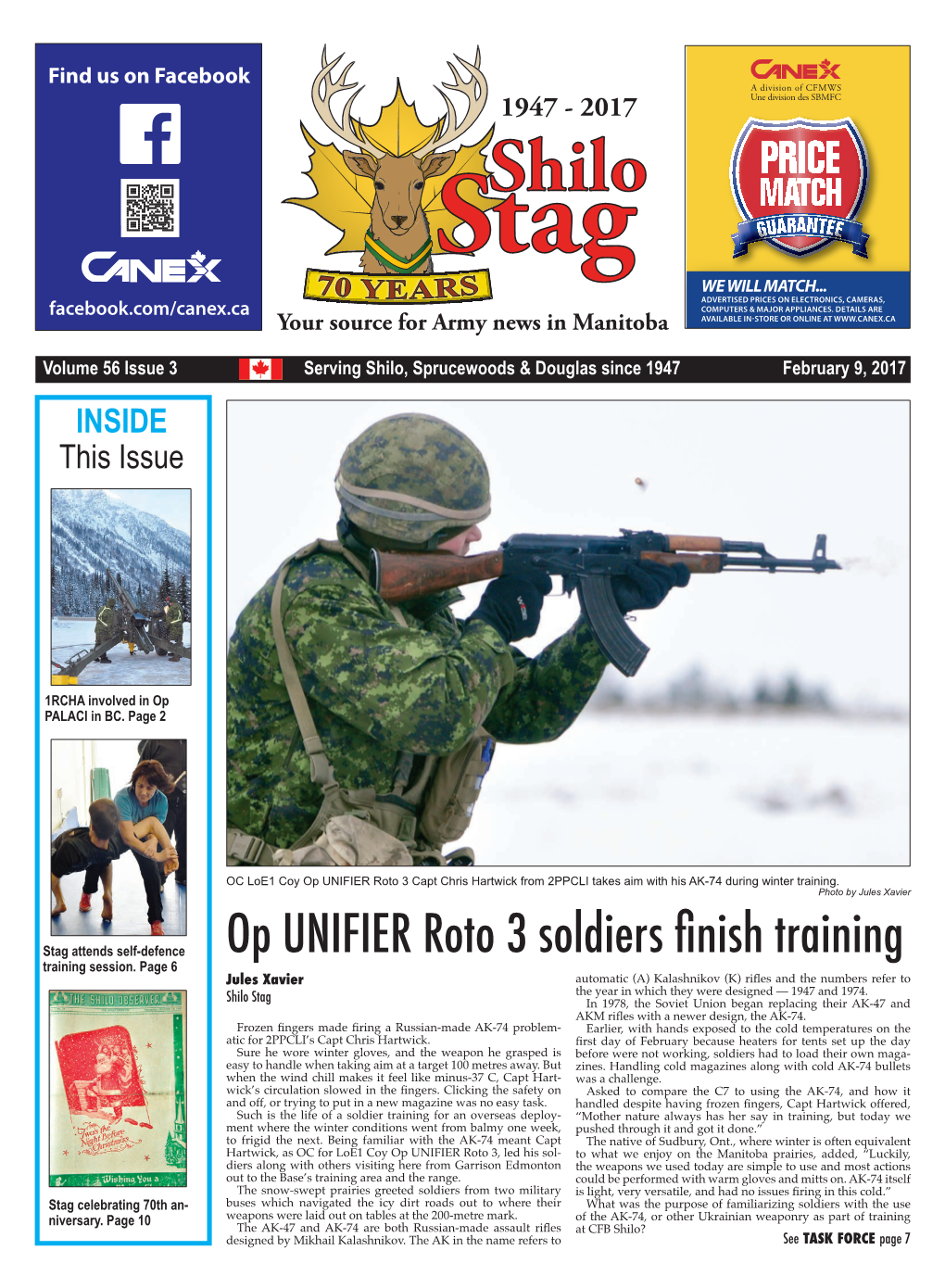 Op UNIFIER Roto 3 Soldiers Finish Training