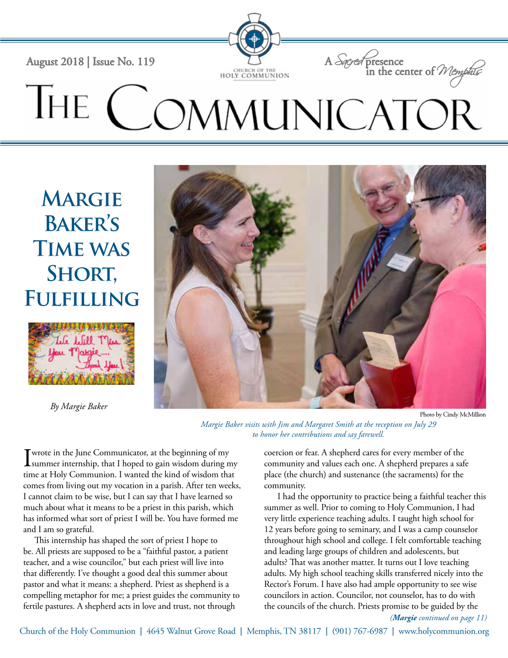 Margie Baker's Time Was Short, Fulfilling