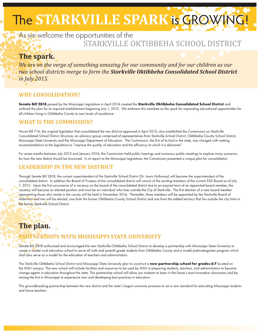 The STARKVILLE SPARK Is GROWING!