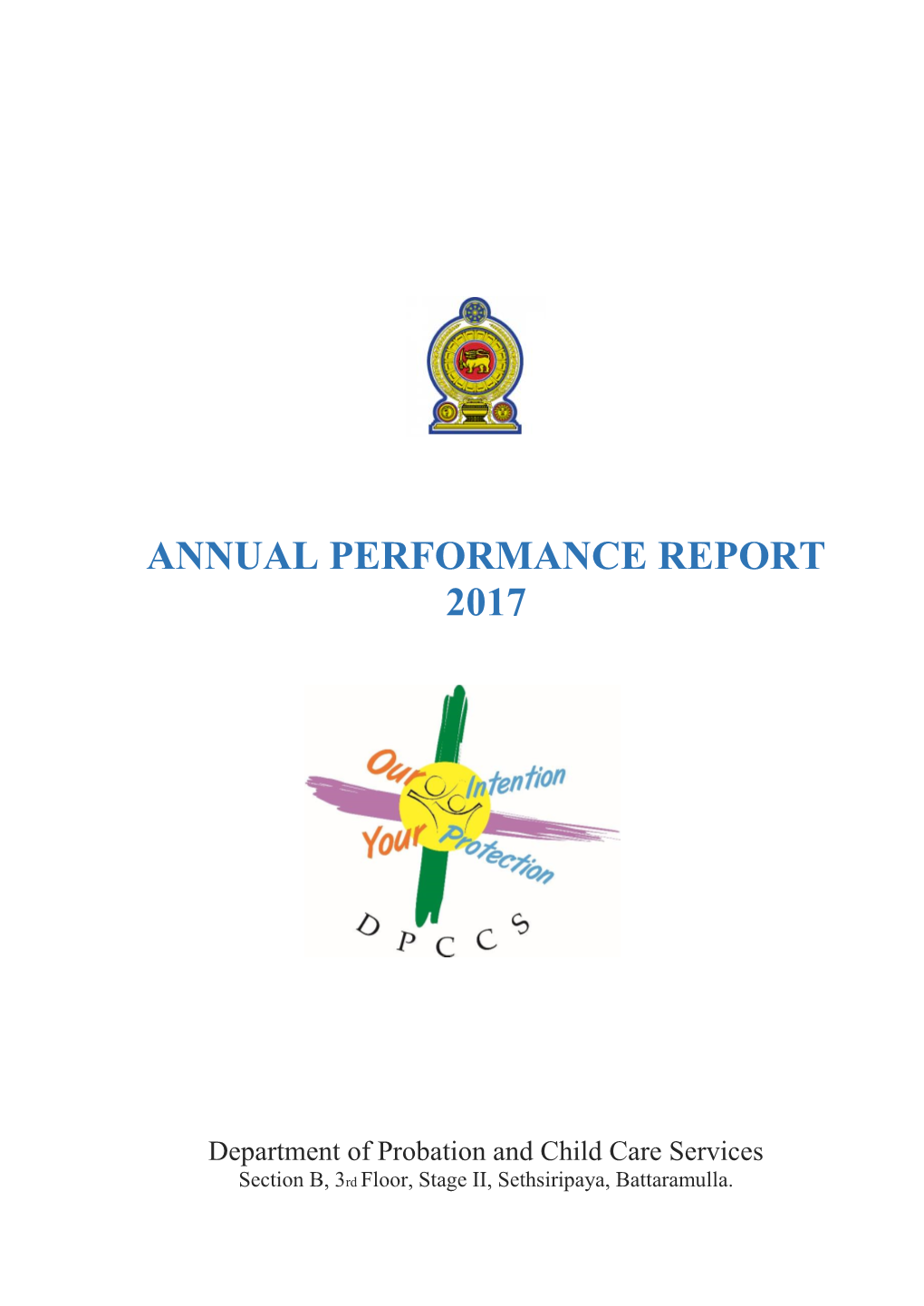 Annual Performance Report 2017