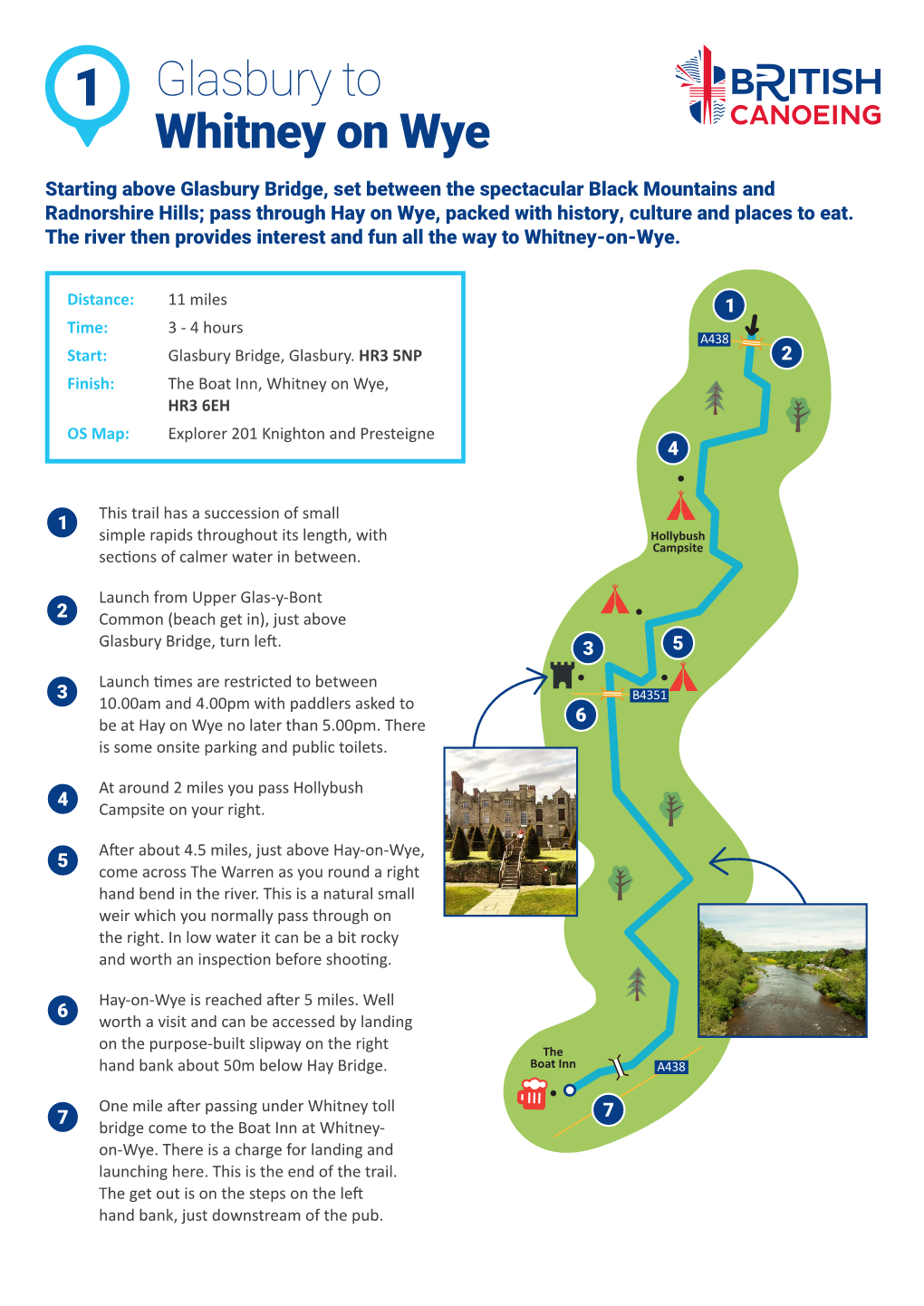 1 Glasbury to Whitney on Wye