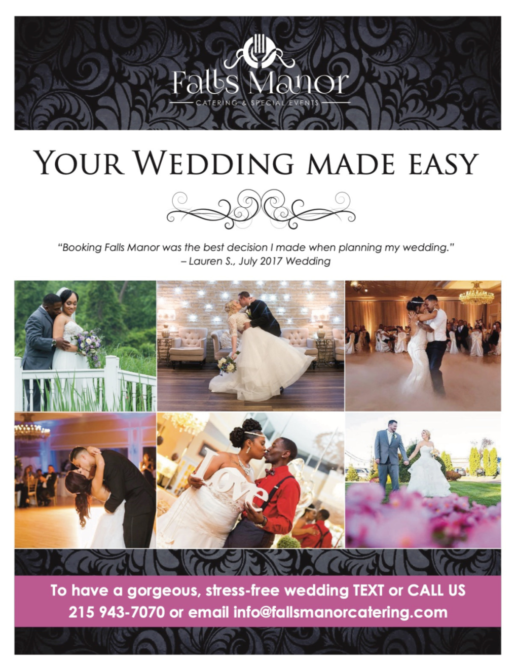 Falls Manor Catering & Special Events