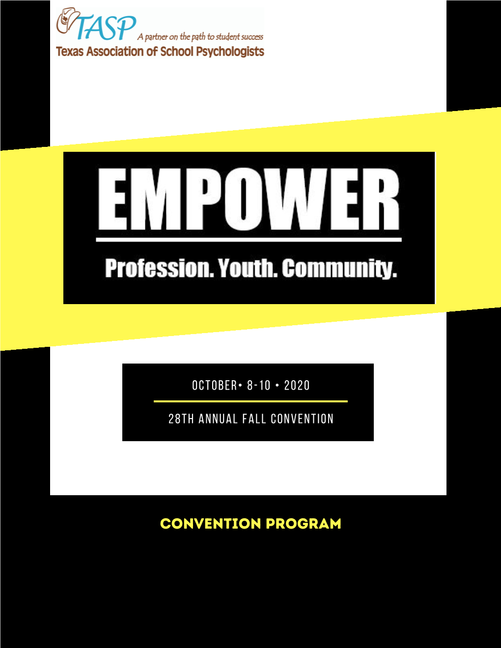 TASP 2020 Annual Convention Program.Pdf