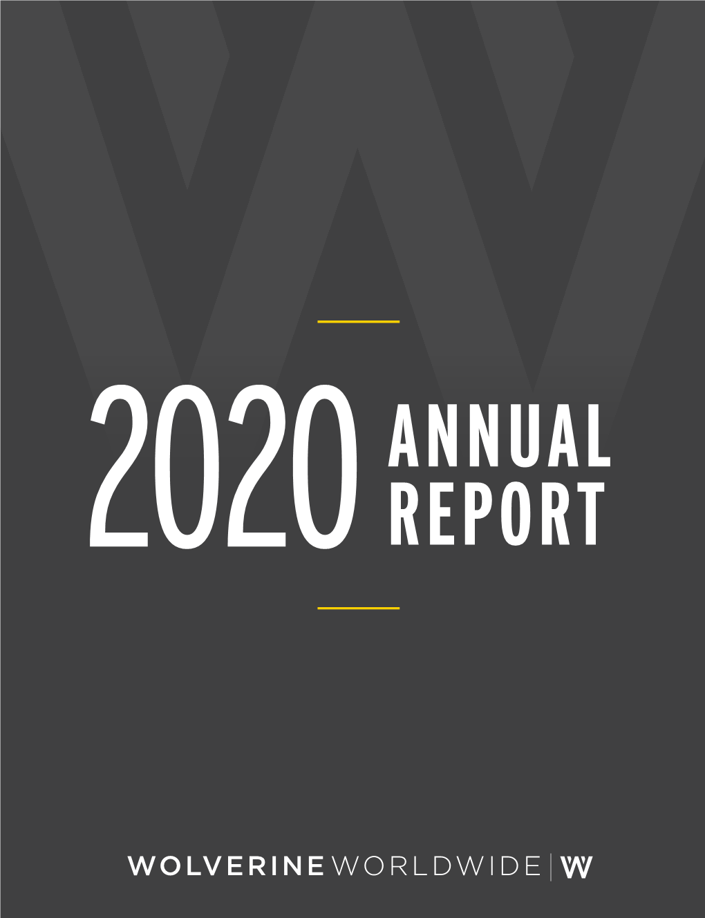 2020 Annual Report Letter to Our Shareholders Letter to Our Shareholders