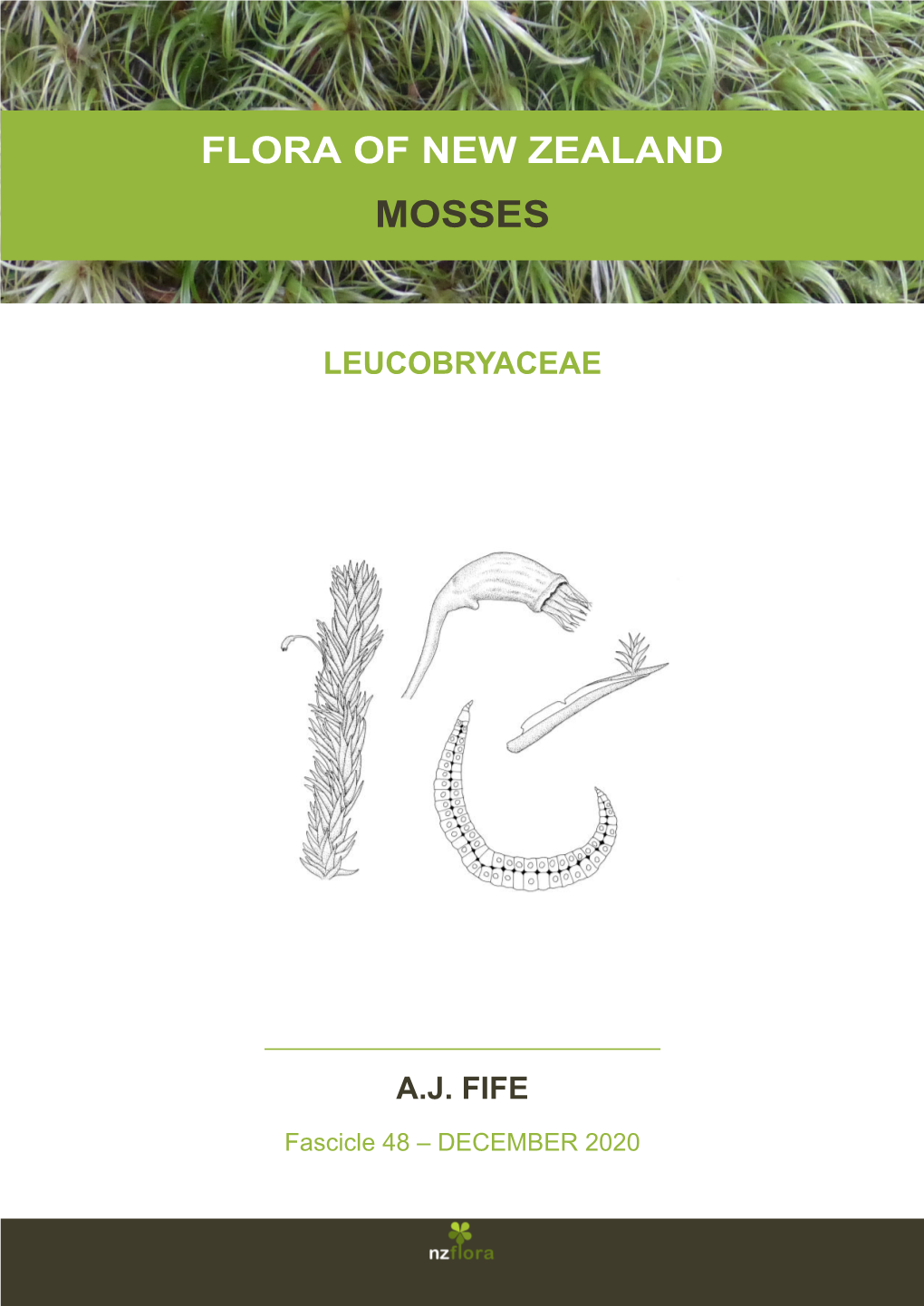 Flora of New Zealand Mosses Leucobryaceae Aj Fife