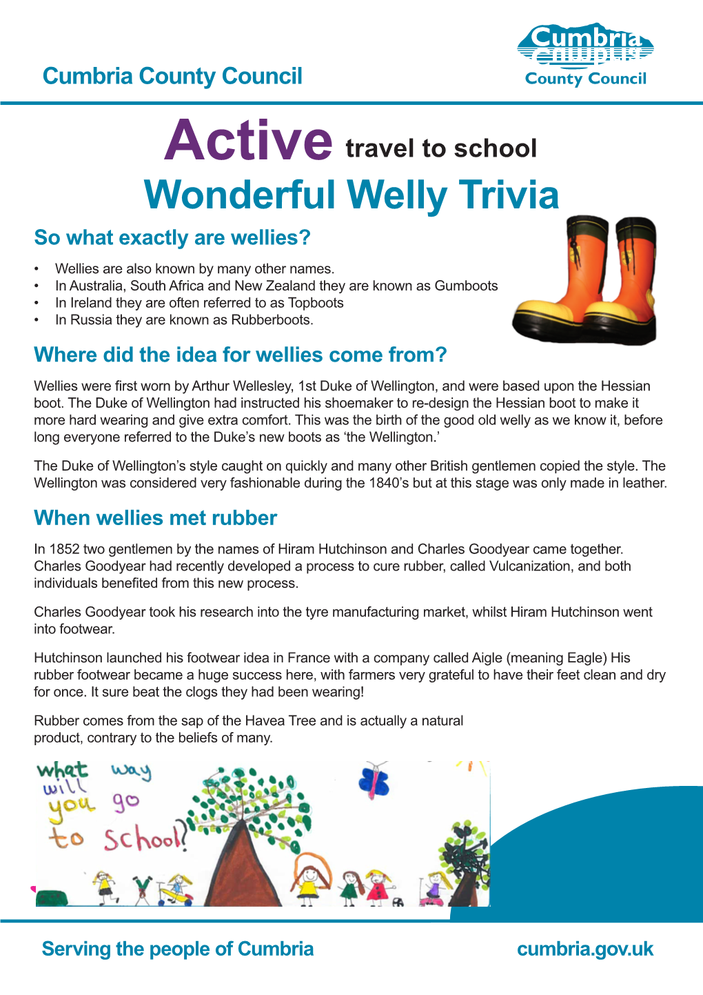 Welly Walking Trivia
