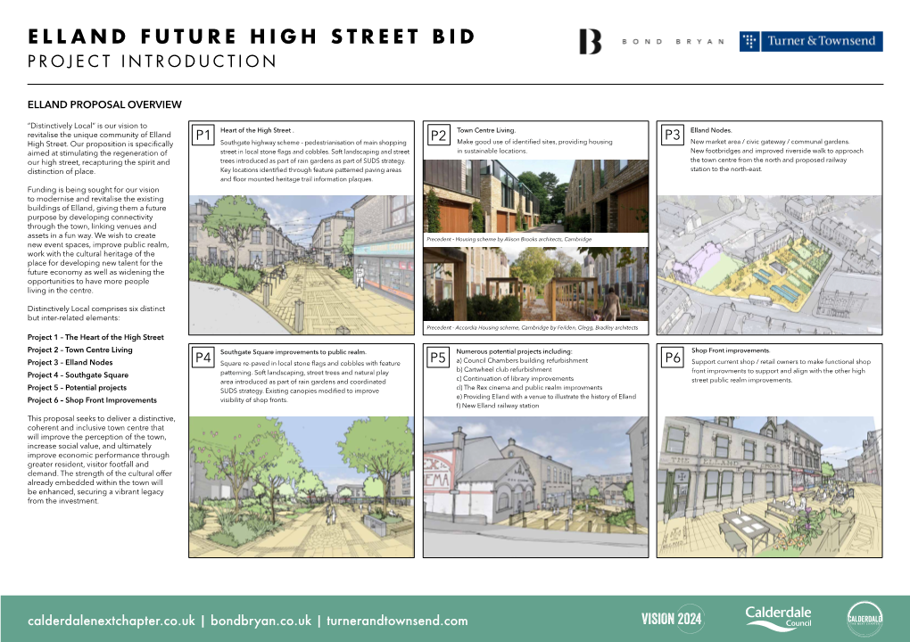 Elland Future High Street Bid Project Introduction