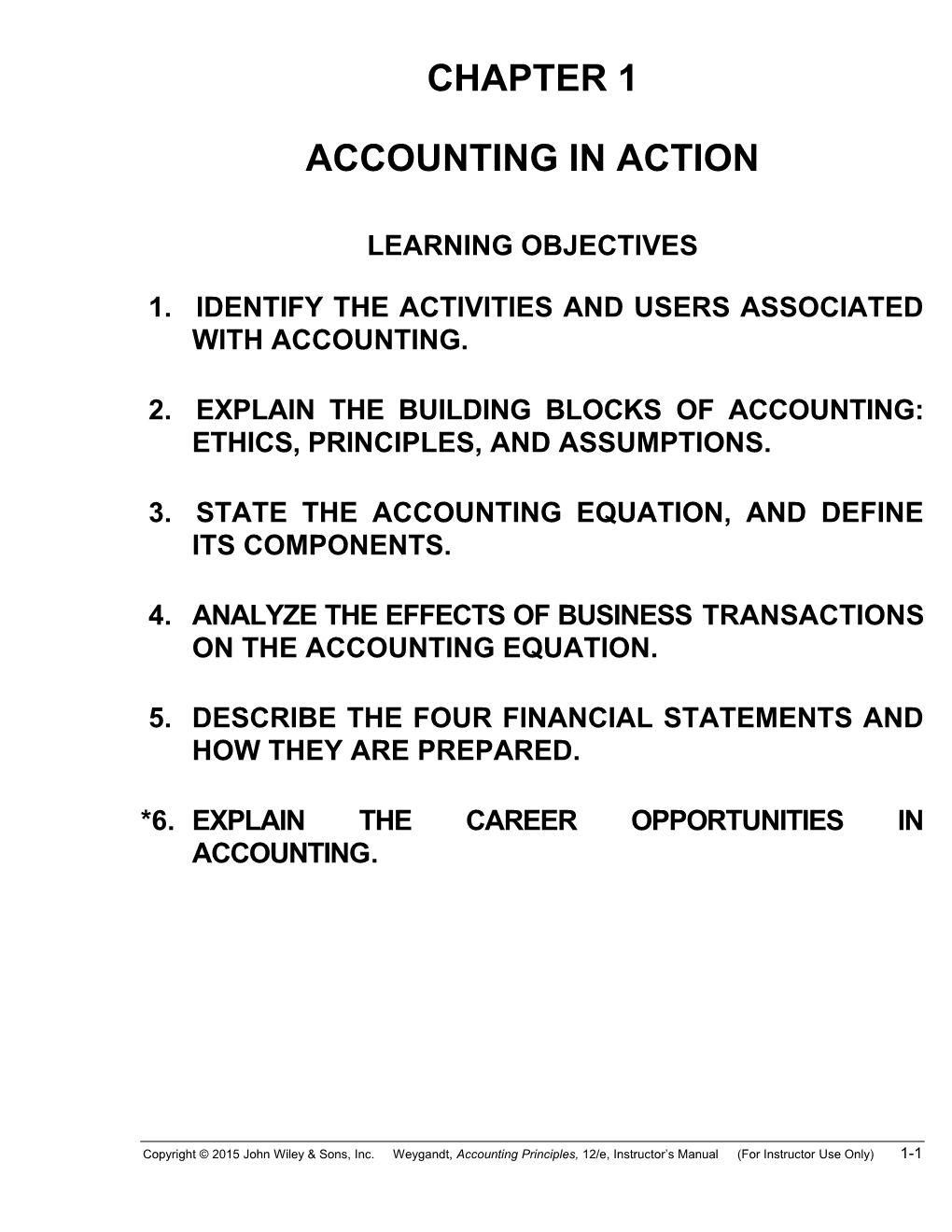 Accounting in Action