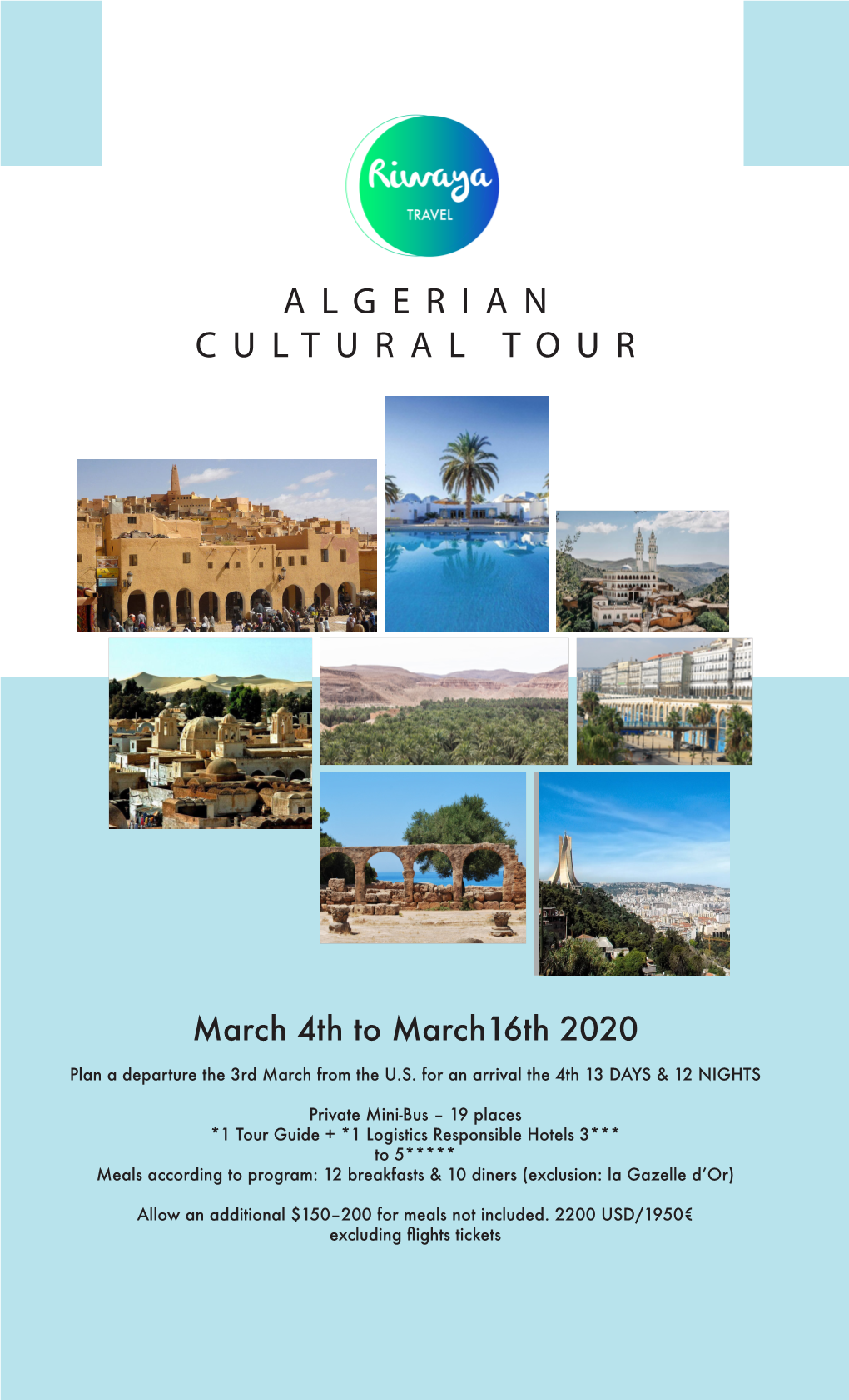 A L G E R I a N Cultural Tour