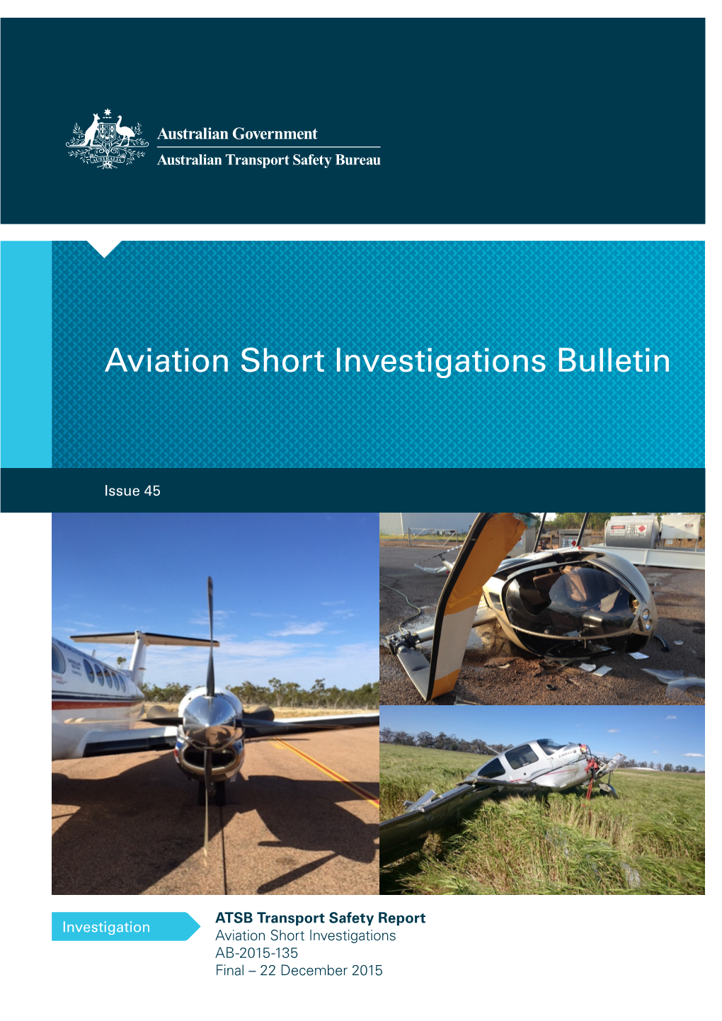 Aviation Short Investigations Bulletin