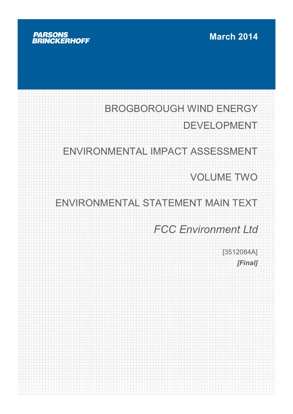 Brogborough Wind Energy Development