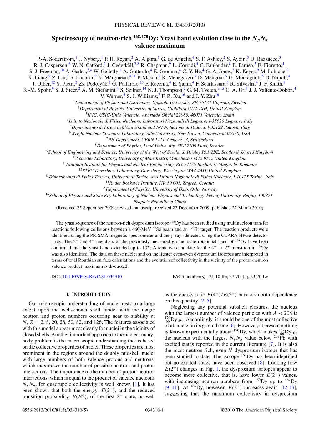 Spectroscopy of Neutron-Rich Dy 168, 170: Yrast Band Evolution Close To