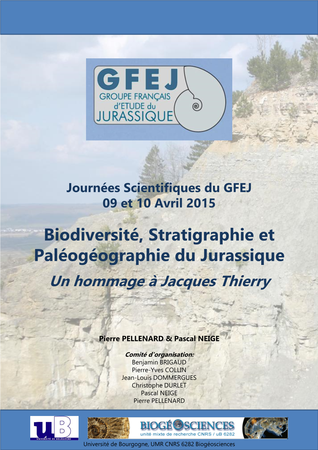 Excu 2015 Biodiversité, Stratigraphie Et