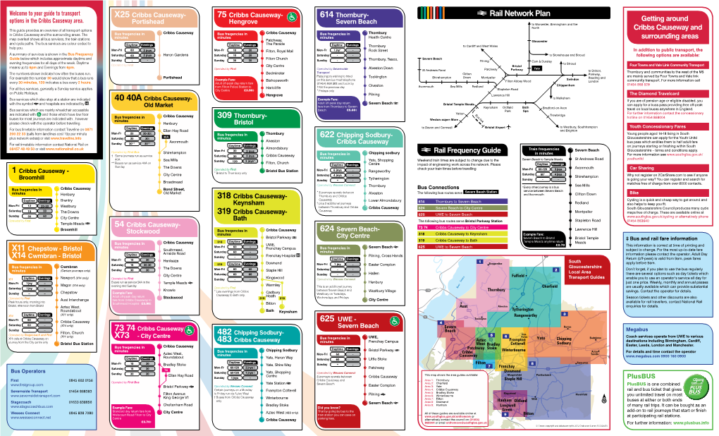 Rail Network Plan Options in the Cribbs Causeway Area