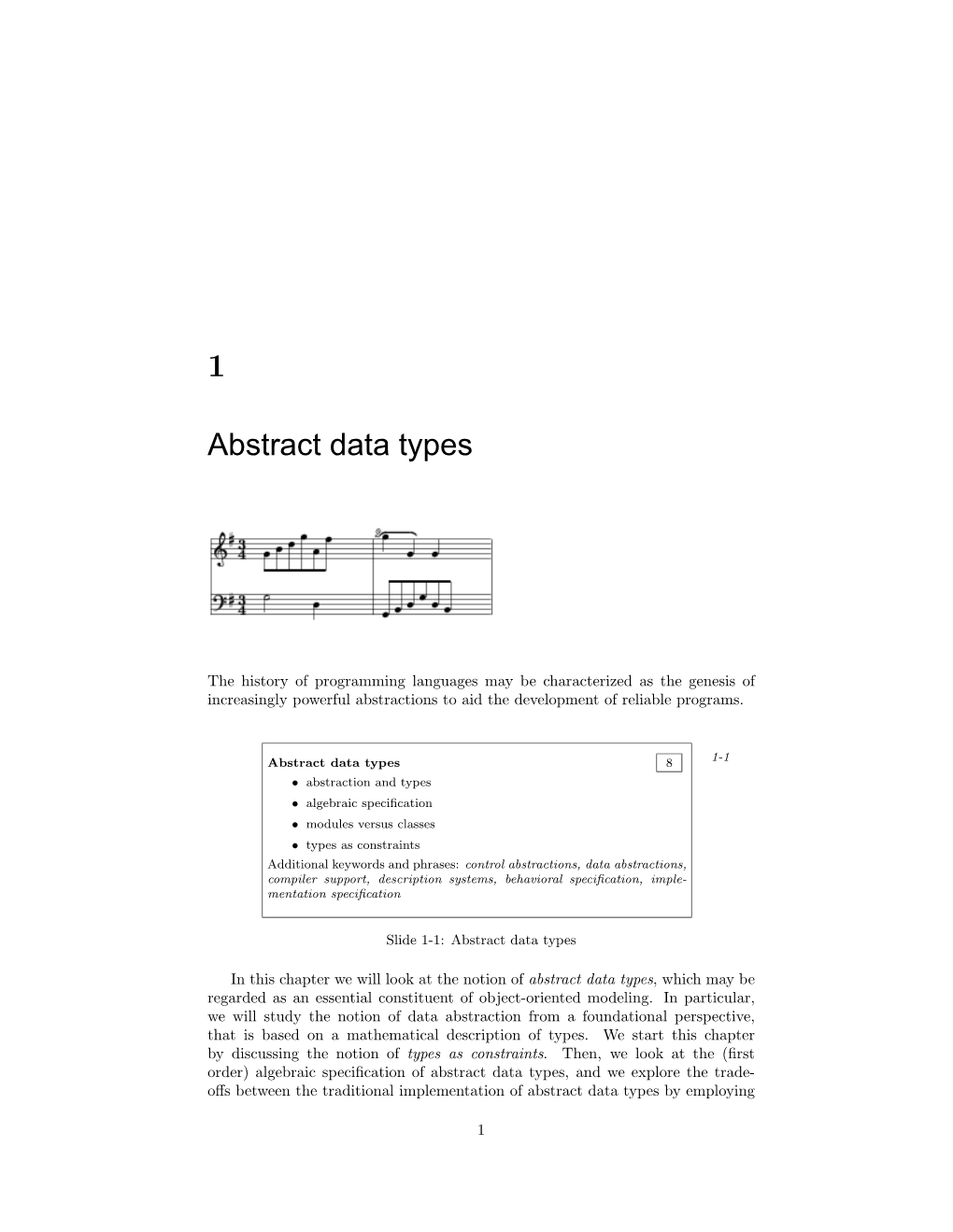 Abstract Data Types