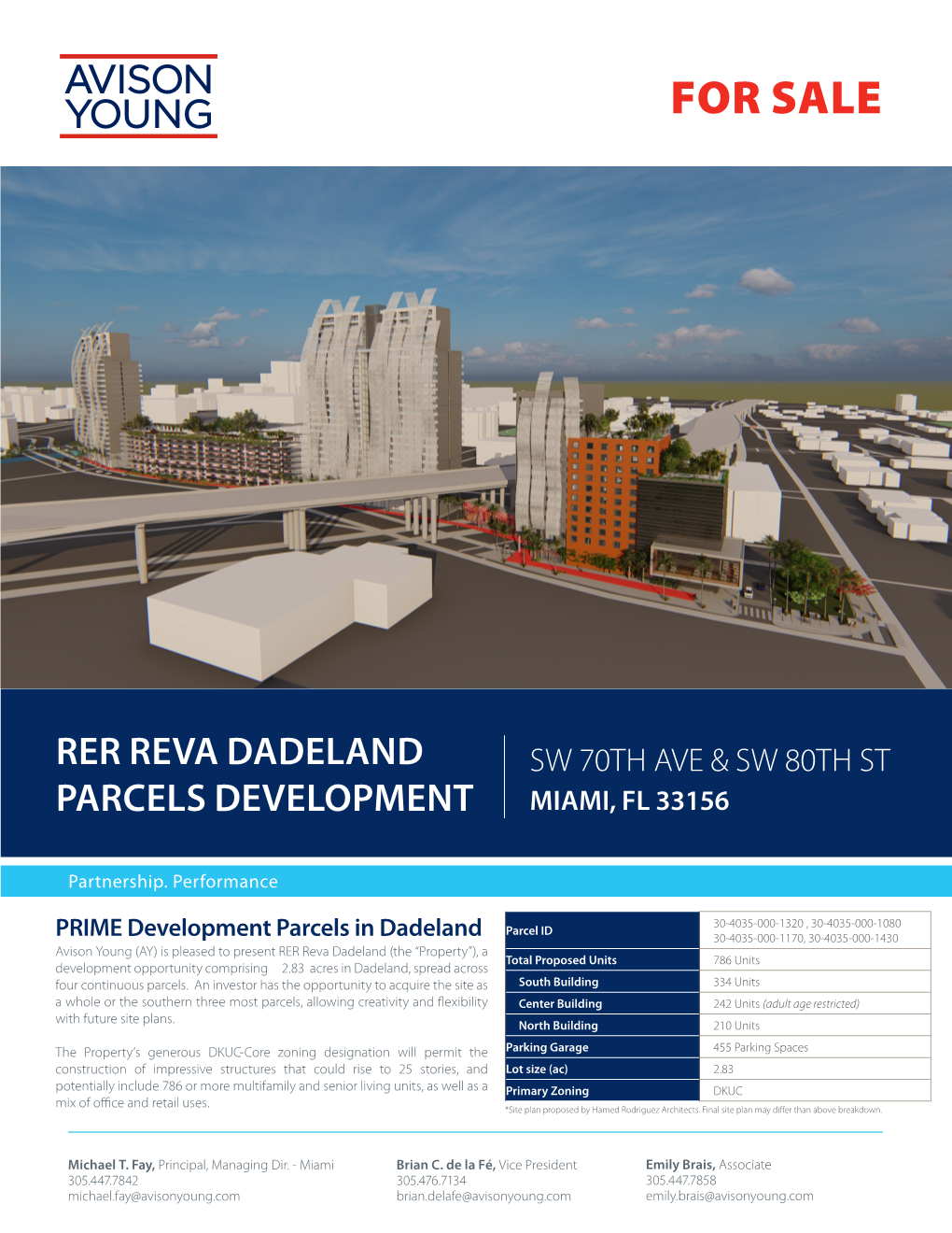 Miami, Fl 33156 Rer Reva Dadeland Parcels Development