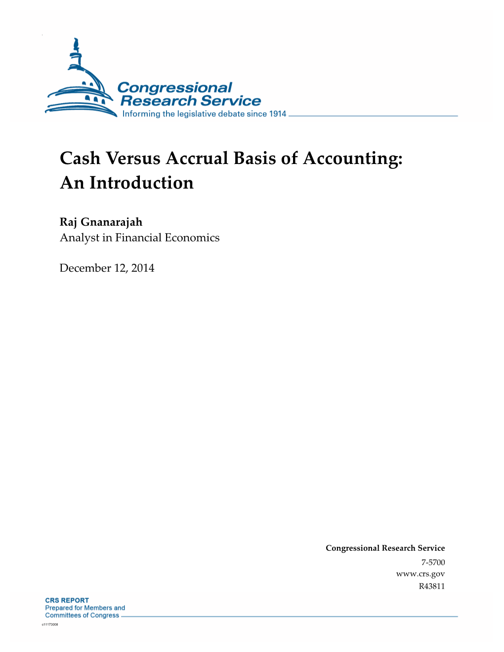 Cash Versus Accrual Basis of Accounting: an Introduction